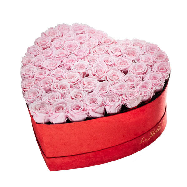 ⭐ No.504 - Pink Eternal Roses in Heart-Shaped Box in Studio City, CA